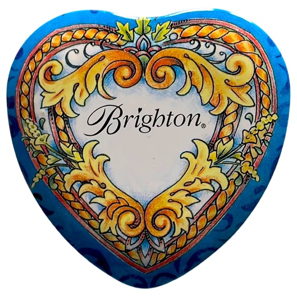 Brighton Silver Plated 3 Heart Key Chain & Love & Joy Crossbody Pouch - Picture 5 of 10